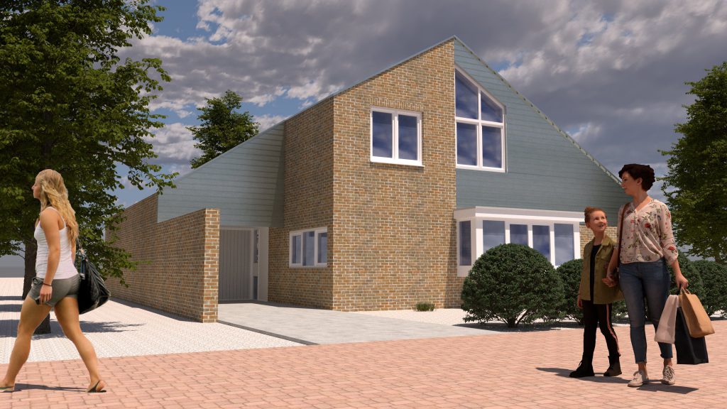 Nieuwbouw en verbouw van een woning